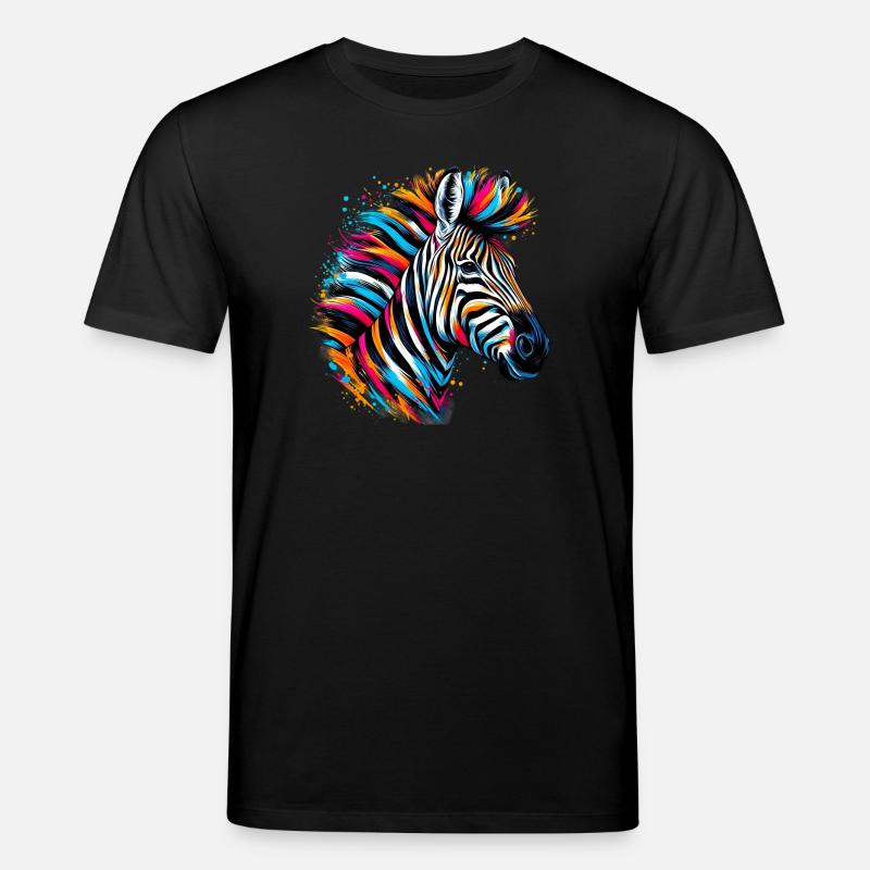 Zebra - Stanley/Stella CREATOR Unisex Organic T-Shirt - black