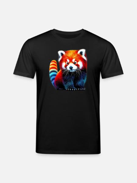 Petit panda - T-shirt bio CREATOR Stanley/Stella Unisexe - noir