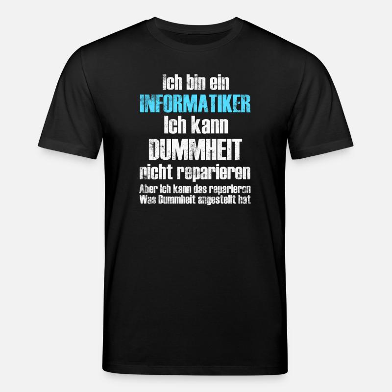 Informatiker Informatik - Stanley/Stella Unisex Bio-T-Shirt CREATOR  - Schwarz
