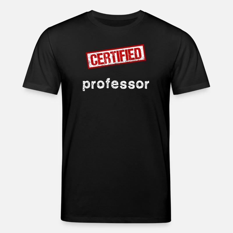 Professor - Stanley/Stella Unisex Bio-T-Shirt CREATOR  - Schwarz