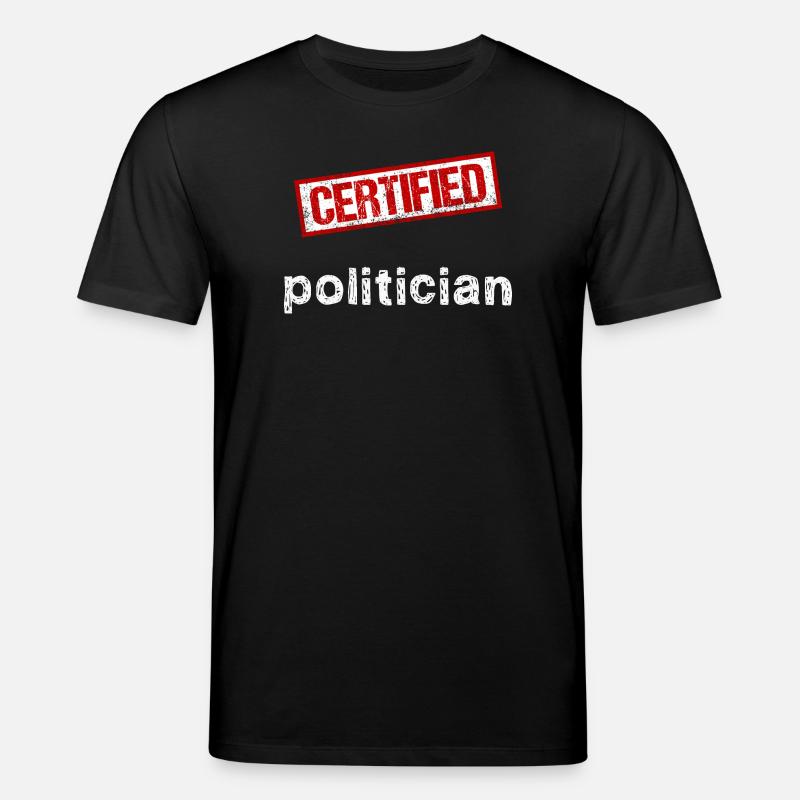 Politiker - Stanley/Stella Unisex Bio-T-Shirt CREATOR - Schwarz