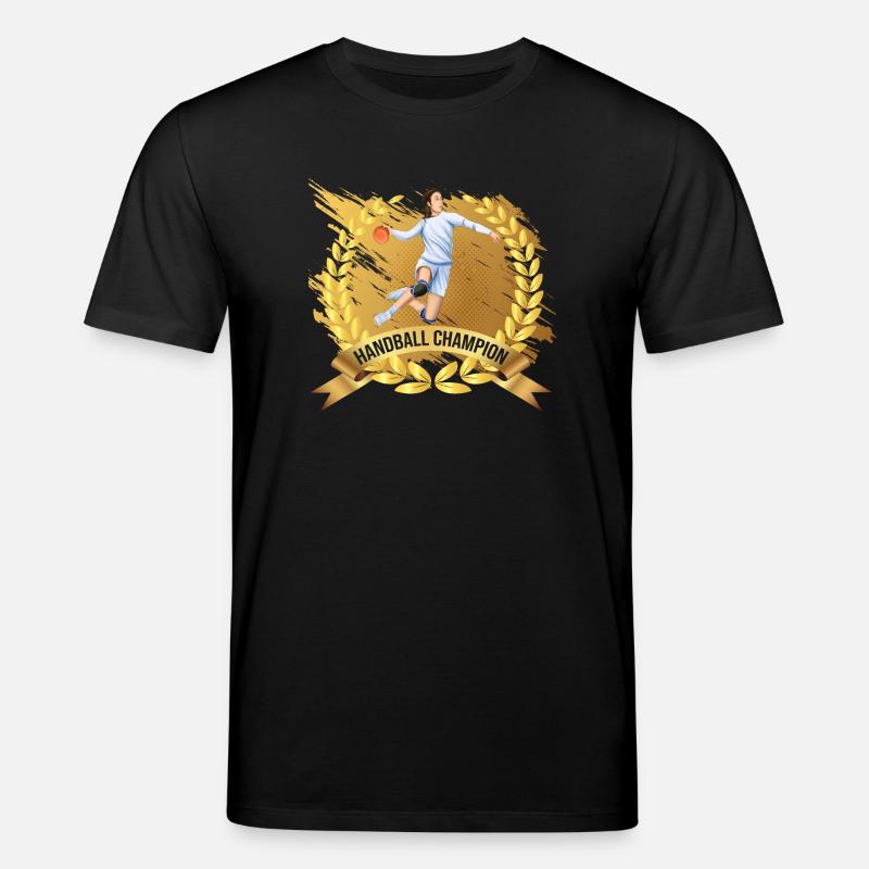 Handball Champion - Stanley/Stella Unisex Bio-T-Shirt CREATOR  - Schwarz