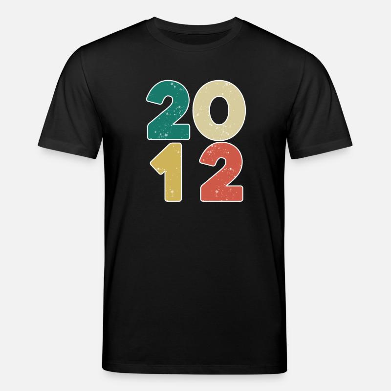 2012 - Année 2012 - Année 2012 - T-shirt bio CREATOR Stanley/Stella Unisexe - noir