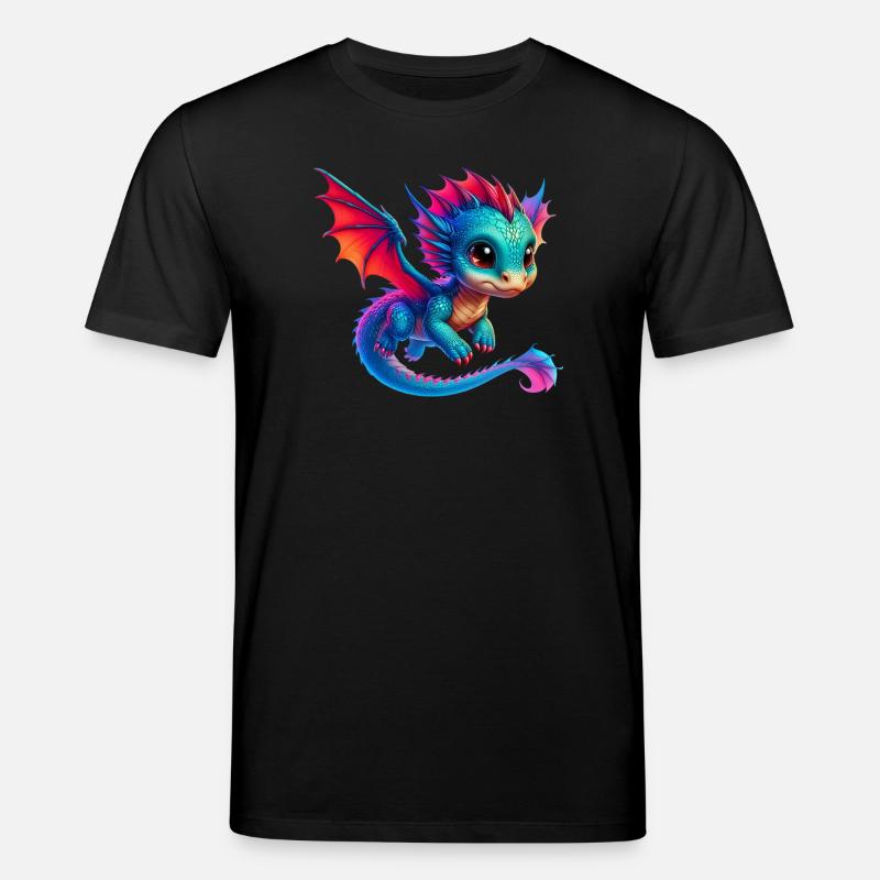 Drache - Stanley/Stella Unisex Bio-T-Shirt CREATOR - Schwarz