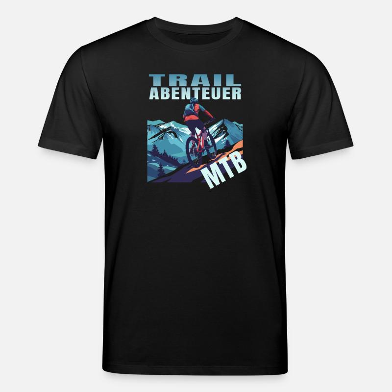 Trail Abenteuer - Stanley/Stella Unisex Bio-T-Shirt CREATOR  - Schwarz