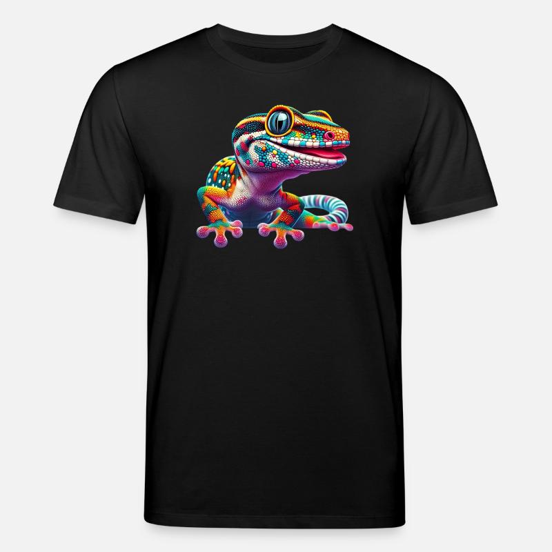Gecko - T-shirt bio CREATOR Stanley/Stella Unisexe - noir