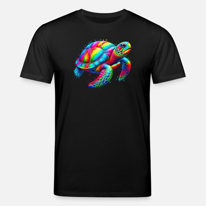 Schildkröte - Stanley/Stella Unisex Bio-T-Shirt CREATOR  - Schwarz