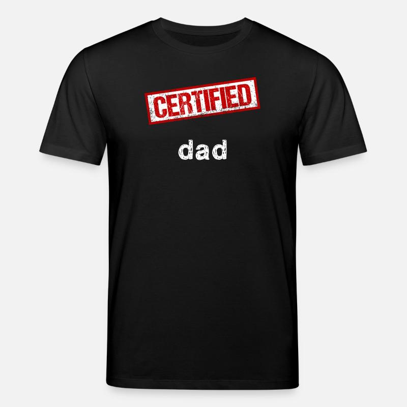 Papa - T-shirt bio CREATOR Stanley/Stella Unisexe - noir