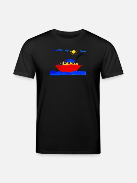 Holiday steamer - Stanley/Stella CREATOR Unisex Organic T-Shirt - black