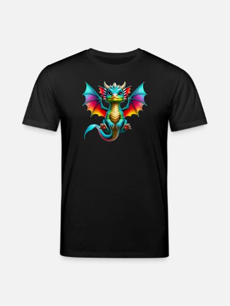 Dragon - Stanley/Stella CREATOR Unisex Organic T-Shirt - black