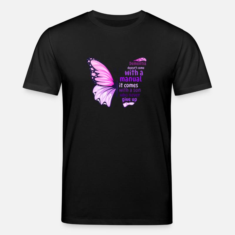 Demenzpfleger Schmetterling - Stanley/Stella Unisex Bio-T-Shirt CREATOR  - Schwarz