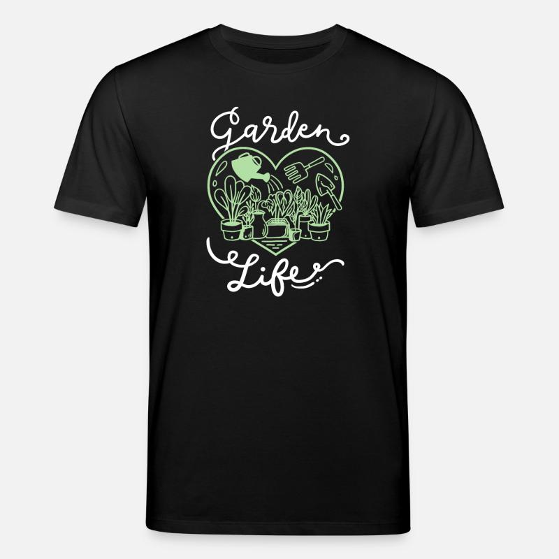 Garten Gartenarbeit - Stanley/Stella Unisex Bio-T-Shirt CREATOR  - Schwarz