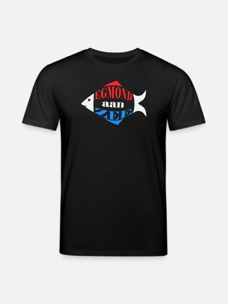 Egmond aan Zee - Stanley/Stella Unisex Bio-T-Shirt CREATOR  - Schwarz