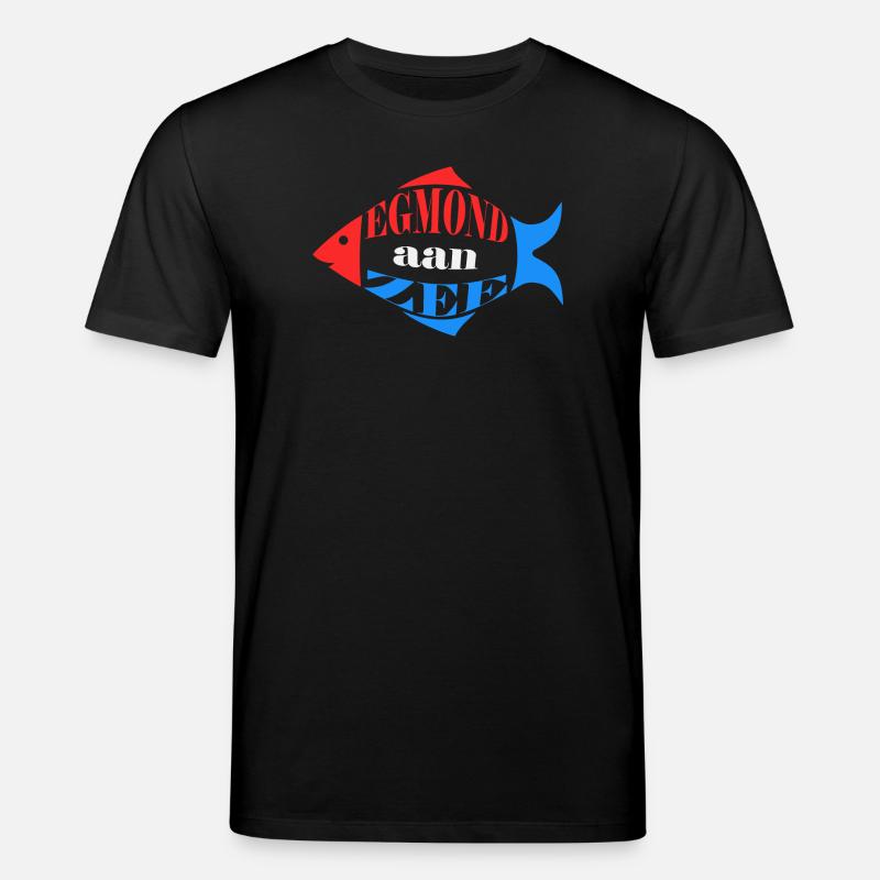 Egmond aan Zee - Stanley/Stella Unisex Bio-T-Shirt CREATOR - Schwarz