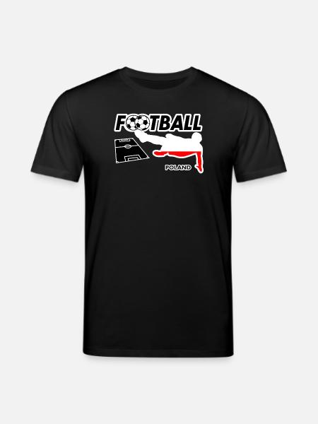 Fußball Fieber Polen - Stanley/Stella Unisex Bio-T-Shirt CREATOR  - Schwarz