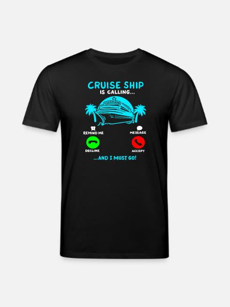 Kreuzfahrt Sommerurlaub - Stanley/Stella Unisex Bio-T-Shirt CREATOR - Schwarz