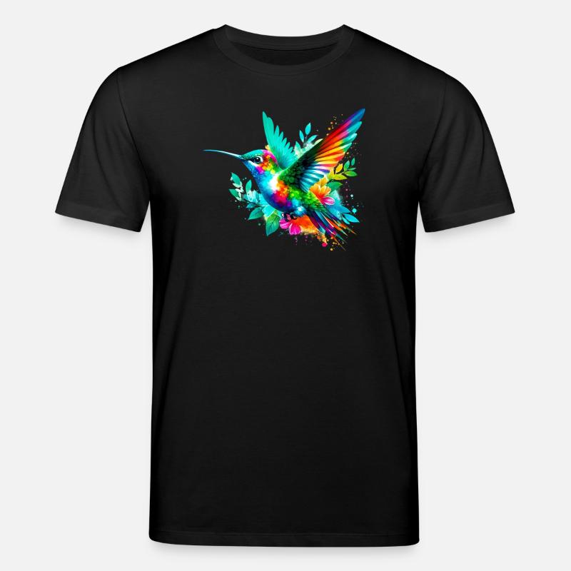 Colibri - T-shirt bio CREATOR Stanley/Stella Unisexe - noir