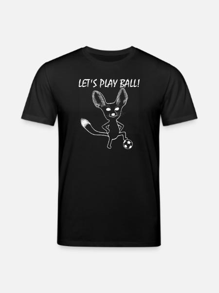 Fennek Let's Play Ball! - Stanley/Stella Unisex Bio-T-Shirt CREATOR - Schwarz