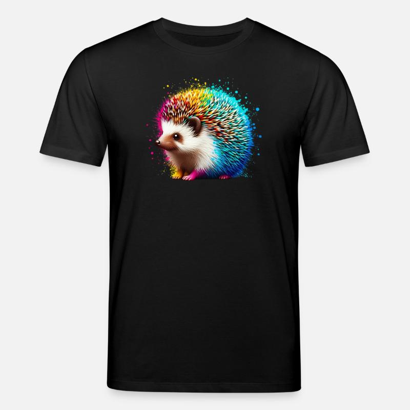 Igel - Stanley/Stella Unisex Bio-T-Shirt CREATOR - Schwarz