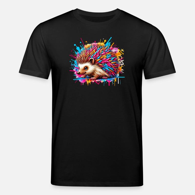 Igel - Stanley/Stella Unisex Bio-T-Shirt CREATOR - Schwarz