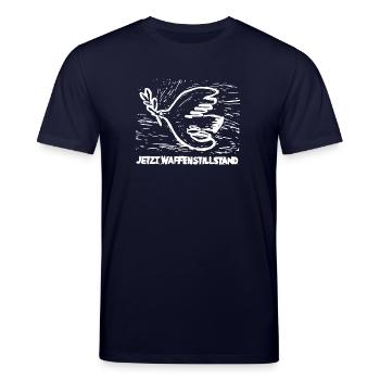 Colombe de la paix - Armistice Now - T-shirt bio CREATOR Stanley/Stella Unisexe - marine - Devant
