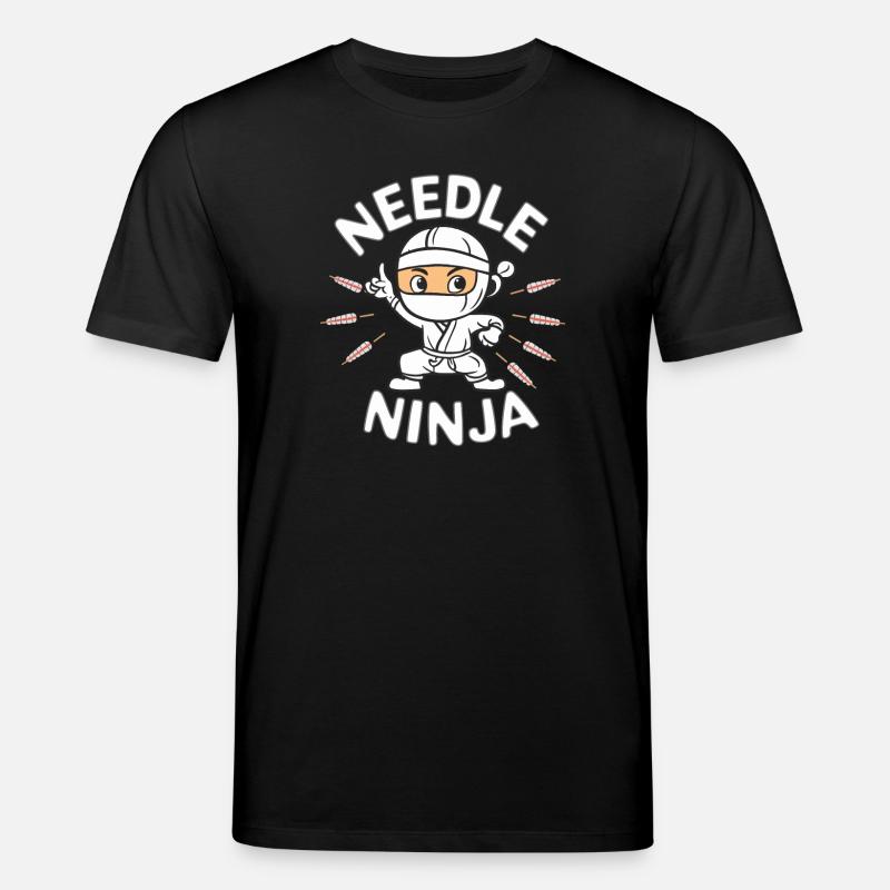 Akkupunktur - Stanley/Stella Unisex Bio-T-Shirt CREATOR  - Schwarz