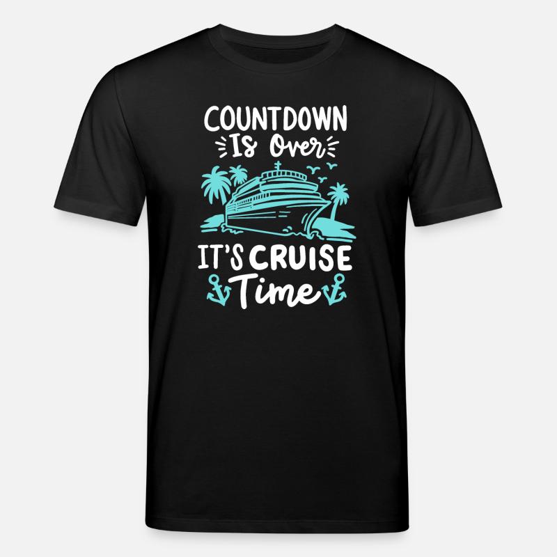 Kreuzfahrt Urlaub - Stanley/Stella Unisex Bio-T-Shirt CREATOR  - Schwarz