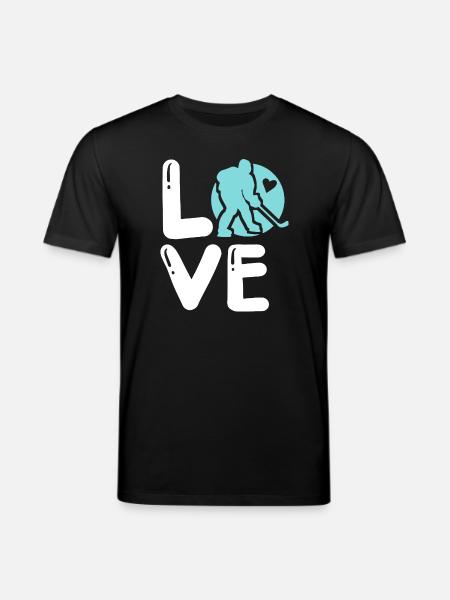Eishockey - Stanley/Stella Unisex Bio-T-Shirt CREATOR  - Schwarz