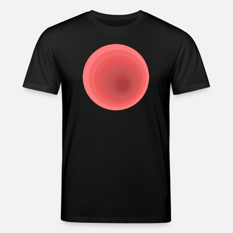 Abstract gradient design - Stanley/Stella CREATOR Unisex Organic T-Shirt - black
