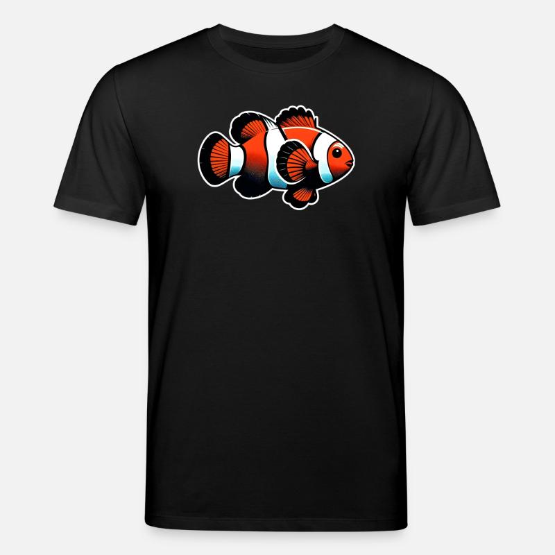 Clownfische - Stanley/Stella Unisex Bio-T-Shirt CREATOR  - Schwarz