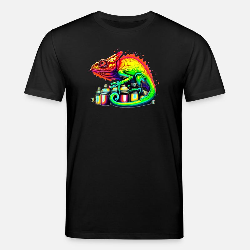 Chameleon - Stanley/Stella CREATOR Unisex Organic T-Shirt - black
