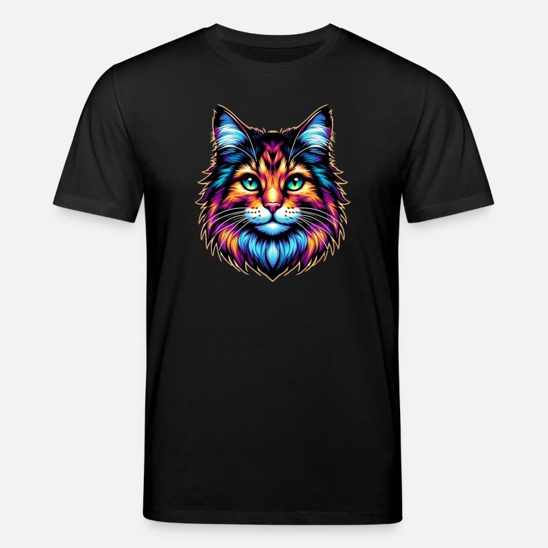 Chat - T-shirt bio CREATOR Stanley/Stella Unisexe - noir