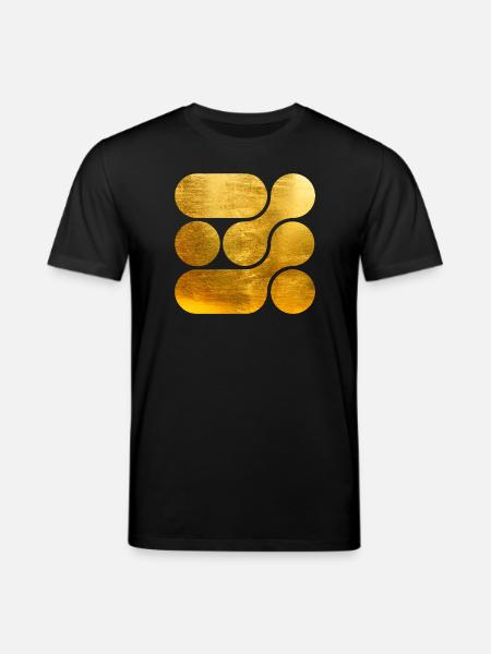 OCHOOO - GOLD - Stanley/Stella CREATOR Unisex Organic T-Shirt - black