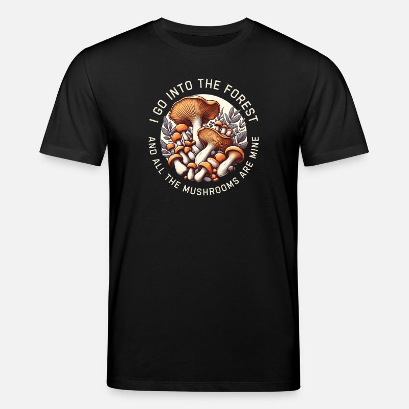 Champignons - Stanley/Stella Unisex Bio-T-Shirt CREATOR  - Schwarz