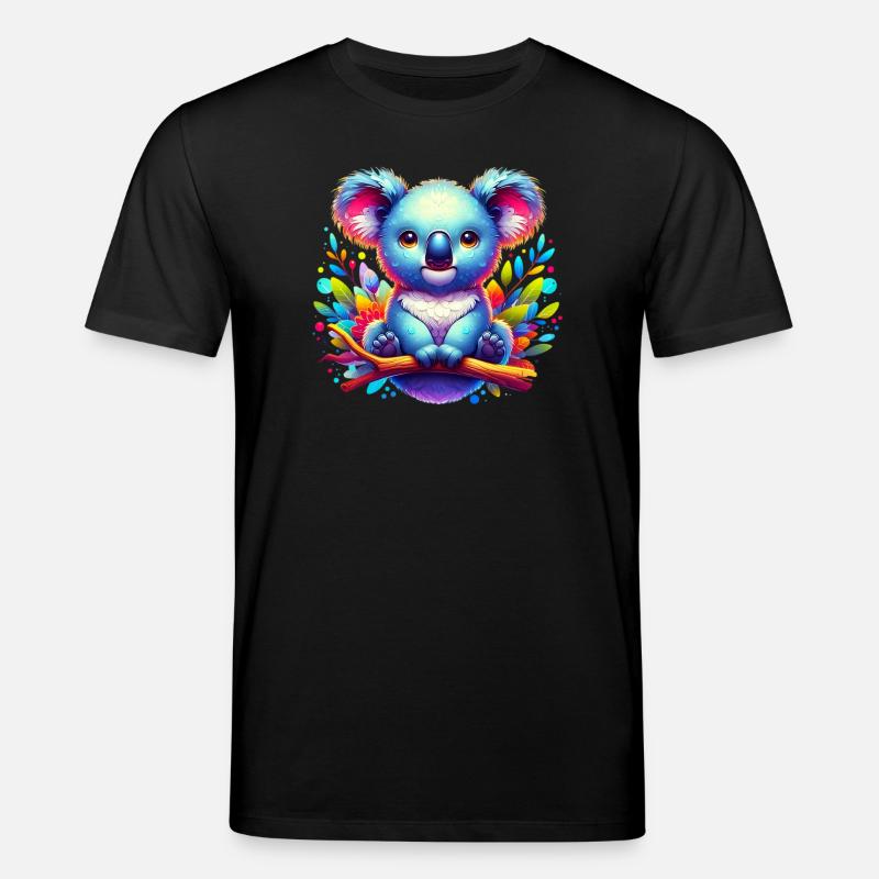 Koala - T-shirt bio CREATOR Stanley/Stella Unisexe - noir