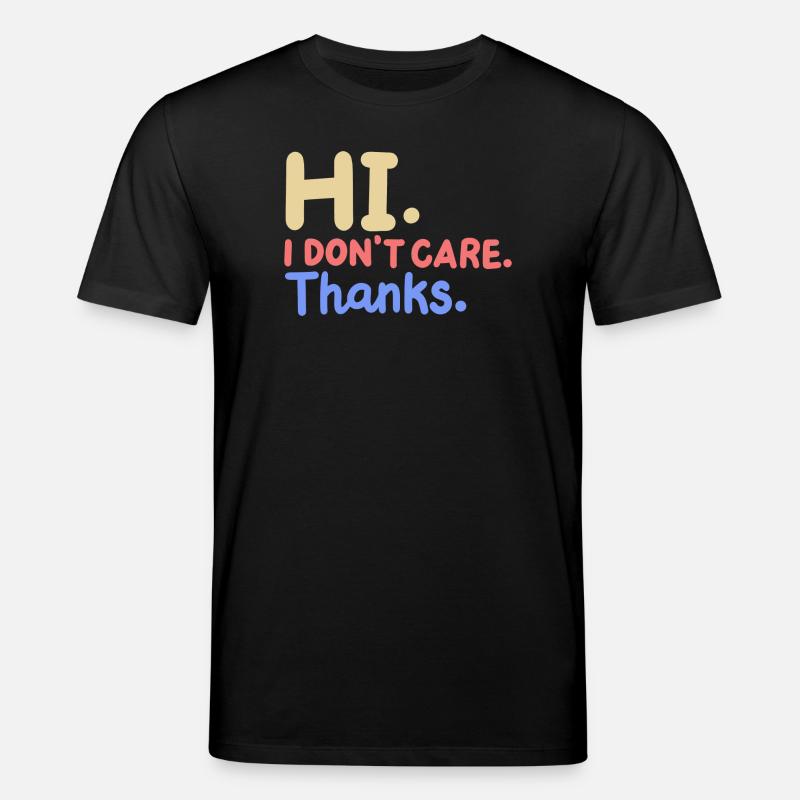 Sarkasmus Lustiger Spruch - Stanley/Stella Unisex Bio-T-Shirt CREATOR  - Schwarz