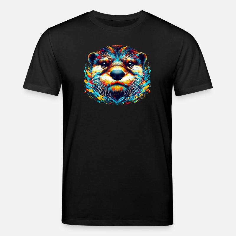 Otter - Stanley/Stella Unisex Bio-T-Shirt CREATOR - Schwarz