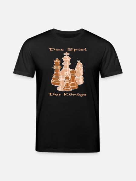 Schach figuren - Stanley/Stella Unisex Bio-T-Shirt CREATOR - Schwarz