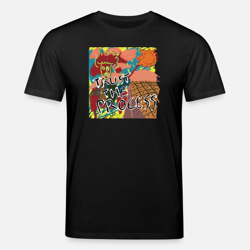 Trust the process - Stanley/Stella Unisex Bio-T-Shirt CREATOR  - Schwarz