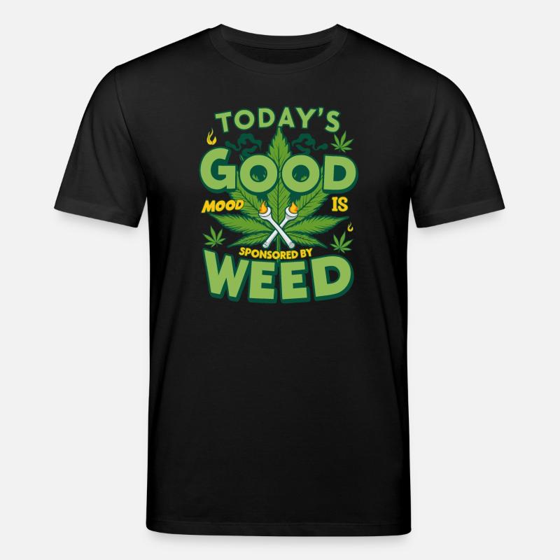 Gute Laune Weed - Stanley/Stella Unisex Bio-T-Shirt CREATOR  - Schwarz
