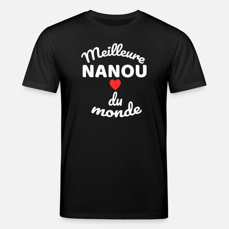 Cœur et Messagerie de Solidarité - T-shirt bio CREATOR Stanley/Stella Unisexe - noir
