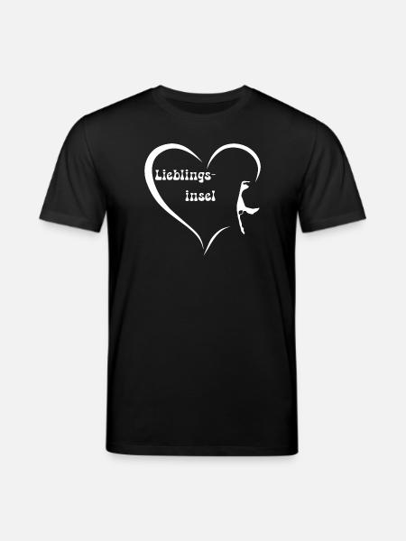 Lieblingsinsel Sylt - Stanley/Stella Unisex Bio-T-Shirt CREATOR  - Schwarz