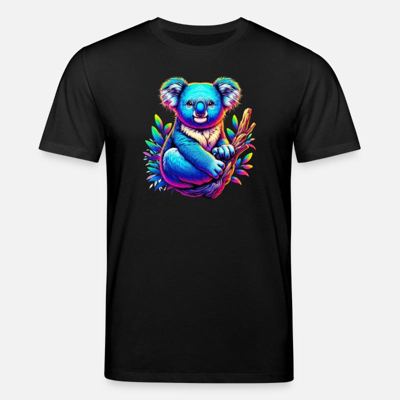 Koala - T-shirt bio CREATOR Stanley/Stella Unisexe - noir