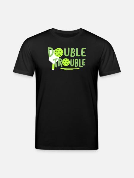 Pickleball-Spieler - Stanley/Stella Unisex Bio-T-Shirt CREATOR - Schwarz
