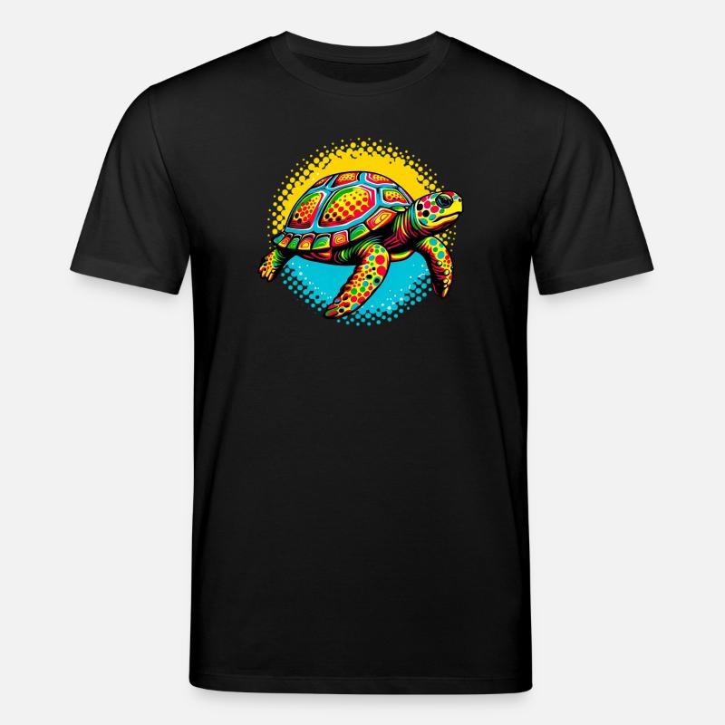 Turtle - Stanley/Stella CREATOR Unisex Organic T-Shirt - black