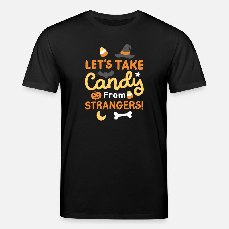 Halloweenkostüm „Süßes oder Saures“ Party - Stanley/Stella Unisex Bio-T-Shirt CREATOR  - Schwarz