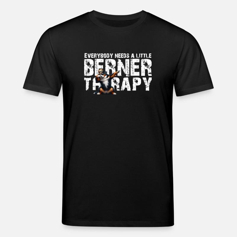 Berner Sennenhund - Stanley/Stella Unisex Bio-T-Shirt CREATOR  - Schwarz