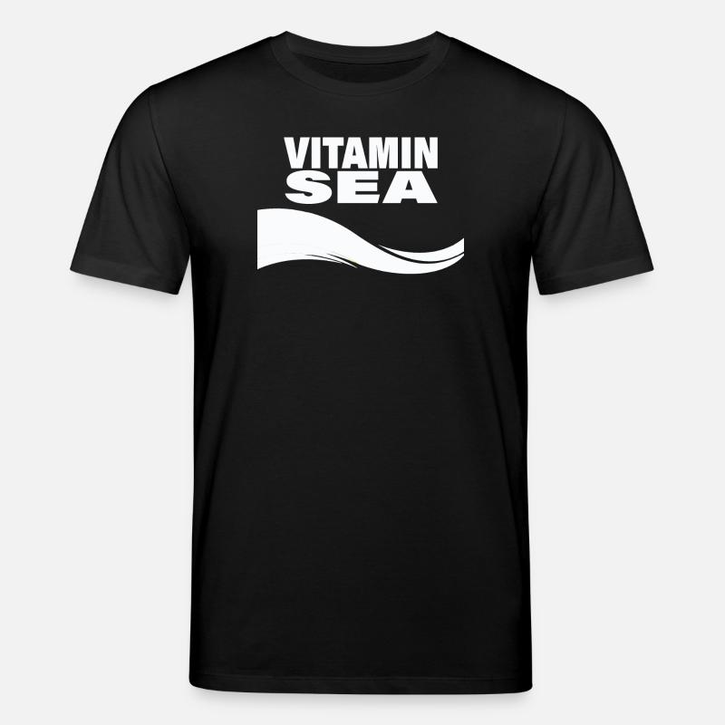 VITAMINE DE MER - T-shirt bio CREATOR Stanley/Stella Unisexe - noir