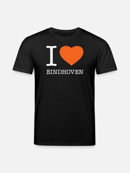 I LOVE EINDHOVEN - Stanley/Stella CREATOR Unisex Organic T-Shirt - black