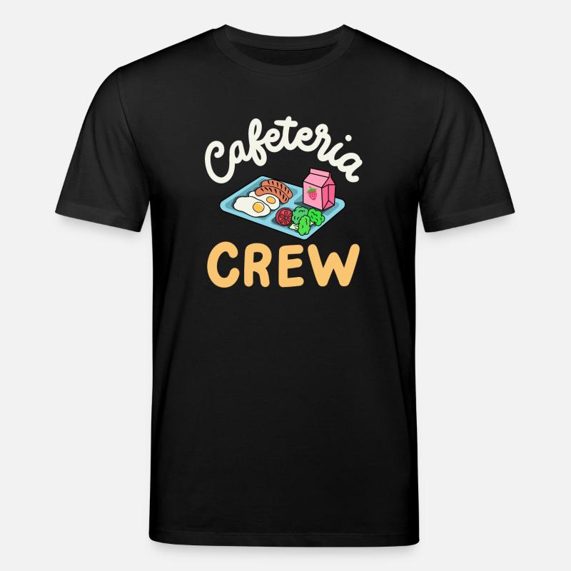 Cafeteria-Crew Schulkantine - Stanley/Stella Unisex Bio-T-Shirt CREATOR  - Schwarz